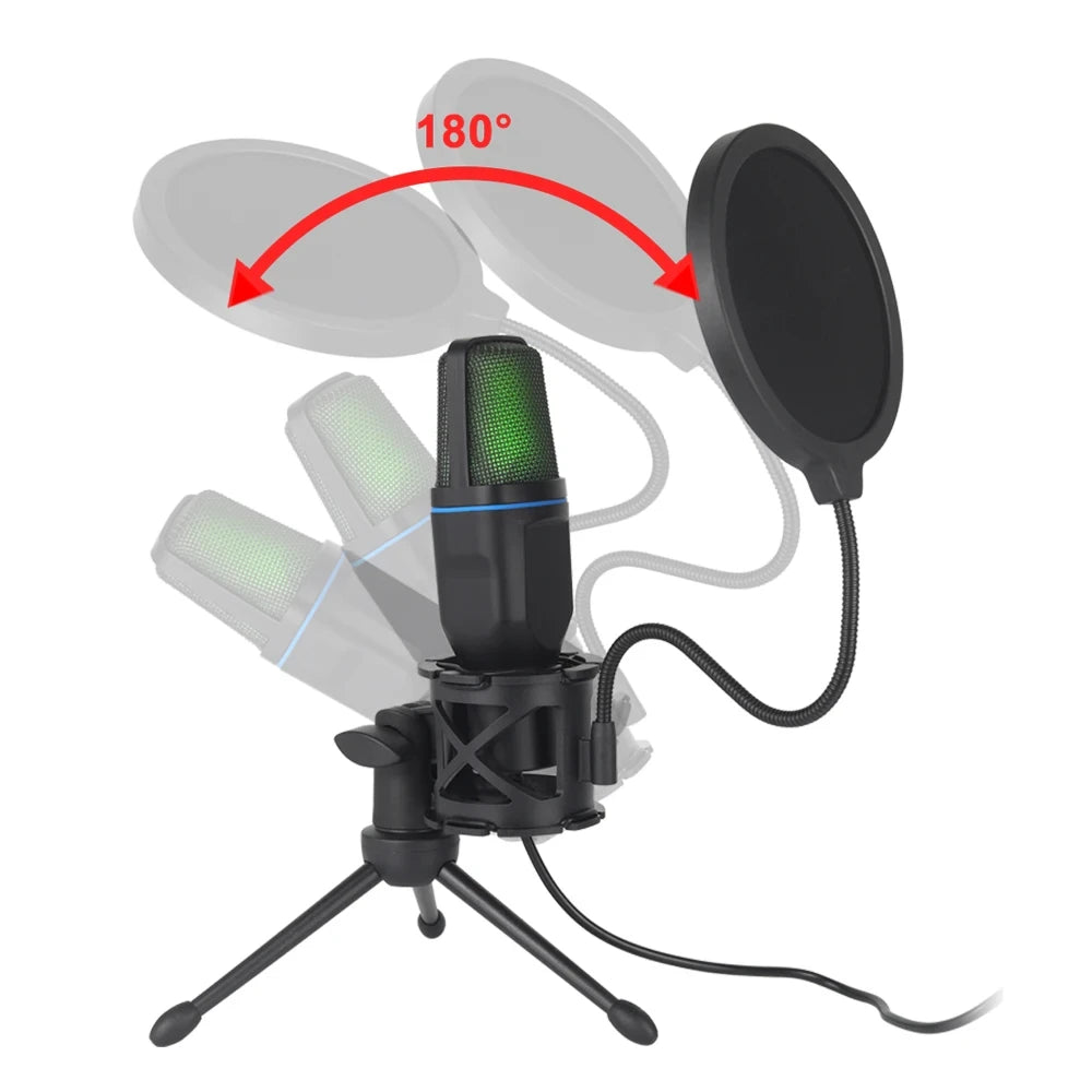 RGB Gaming USB Microphone